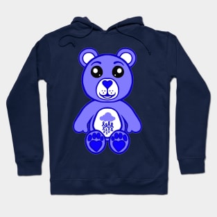 Dark blue Warrior Bear 2.0 Hoodie